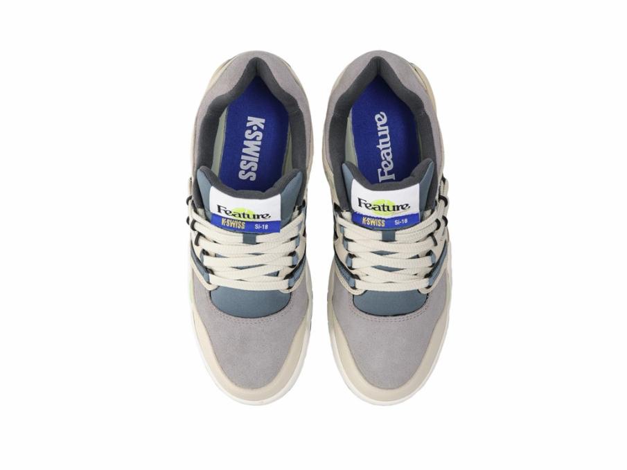 Kids Teens (8-16 Years) | K-Swiss SI-18 INTERNATIONAL X FEATURE Pistachio Shell/frost Grey/marshmallow