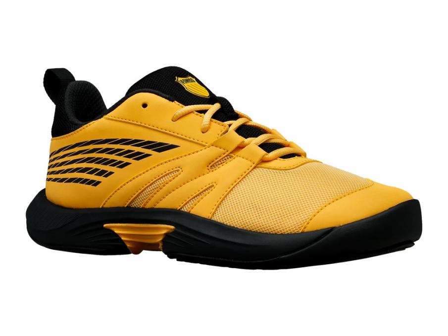 Kids Teens (8-16 Years) | K-Swiss SPEEDTRAC Amber Yellow/moonless Night