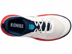 Kids Teens (8-16 Years) | K-Swiss SPEEDTRAC Blanc De Blanc/ Blue Opal /lollipop
