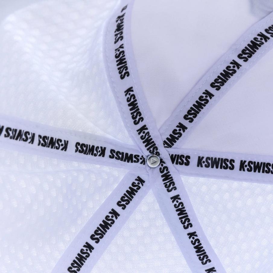 Men Hats & Headwear | K-Swiss UNISEX LASER COURT PICKLEBALL HAT White