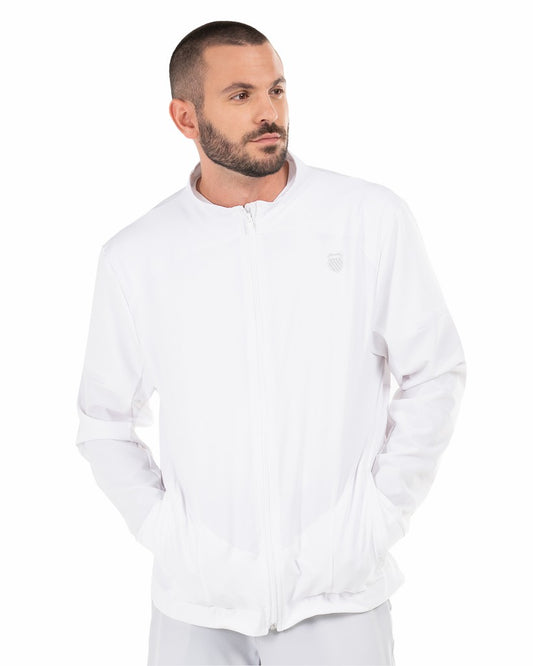 Men Jackets & Hoodies | K-Swiss SHIELD JACKET White