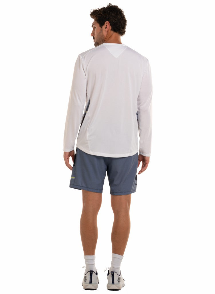 Men T-Shirts & Tops | K-Swiss ARISE L/S White
