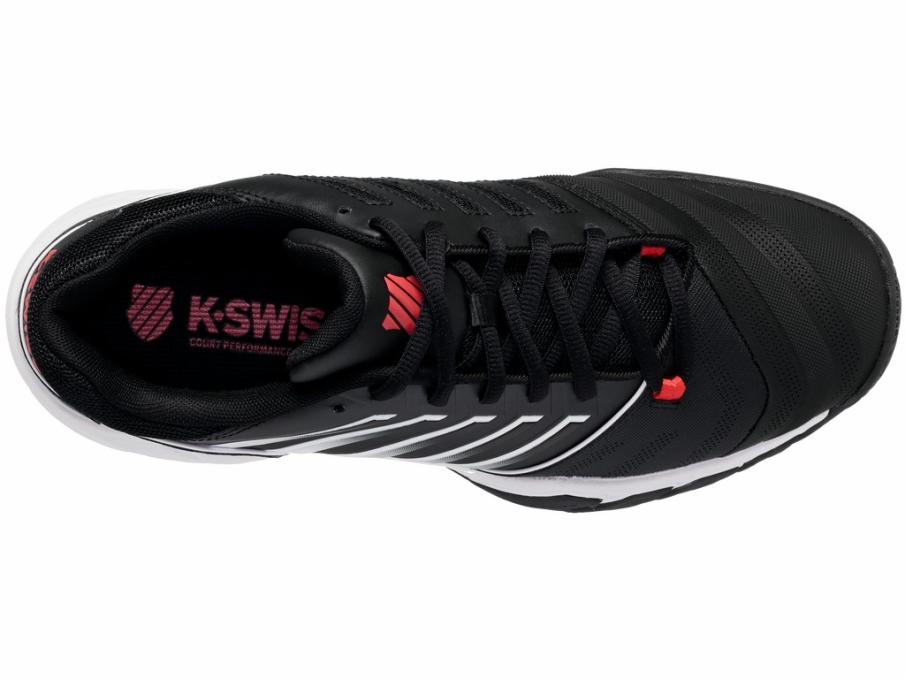 Men Tennis | K-Swiss BIGSHOT LIGHT 4 Black/white/poppy Red