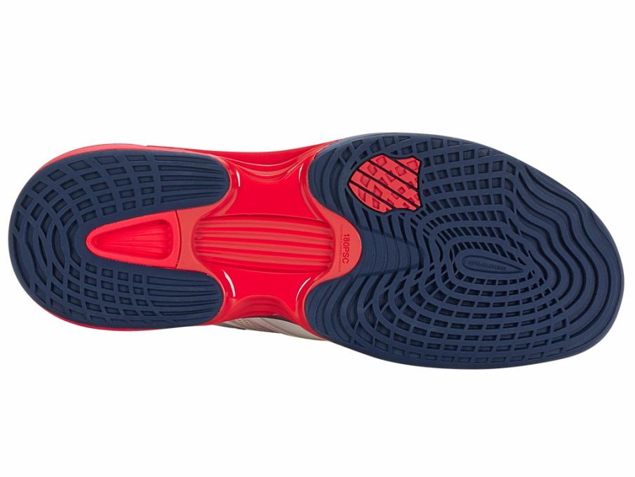 Men Tennis | K-Swiss SPEEDTRAC Blanc De Blanc/ Blue Opal /lollipop