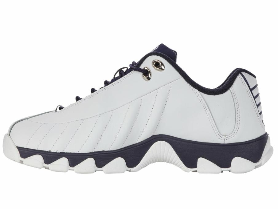 Men Wide Shoes | K-Swiss ST329 CMF White/peacoat/white