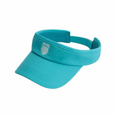 Women Hats & Headwear | K-Swiss WOMEN LASER COURT VISOR Nile Blue