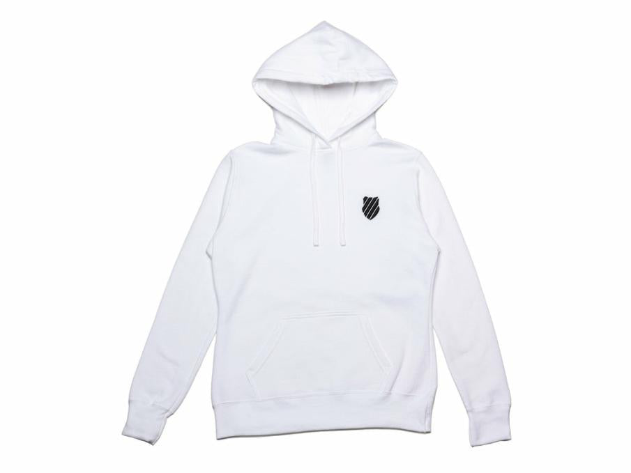 Women Jackets & Hoodies | K-Swiss HERITAGE HOODIE White