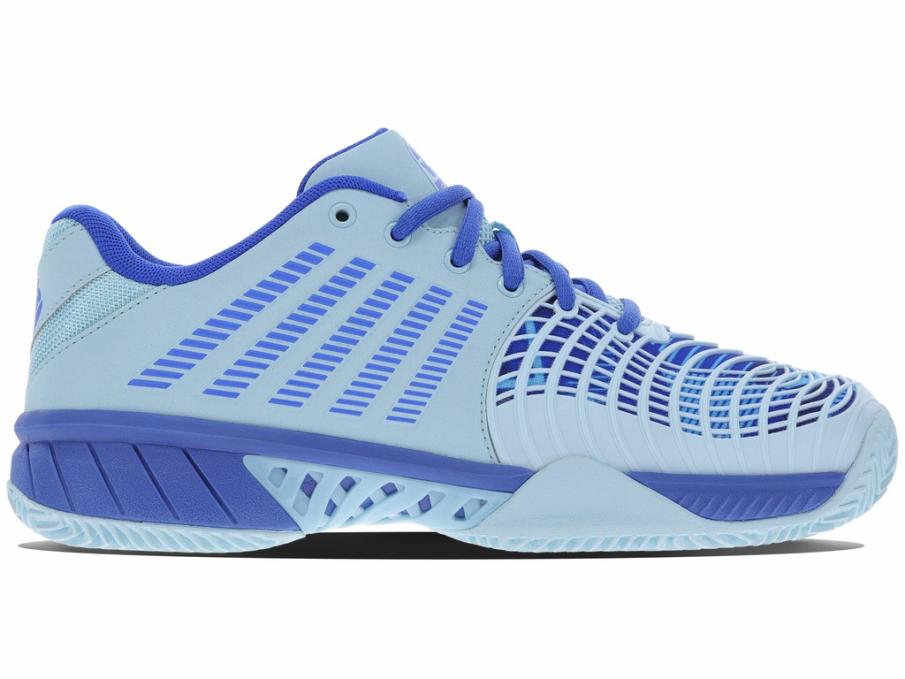 Women Padel | K-Swiss EXPRESS LIGHT 3 PADEL Blue Glow/dazzling Blue/evening Primrose