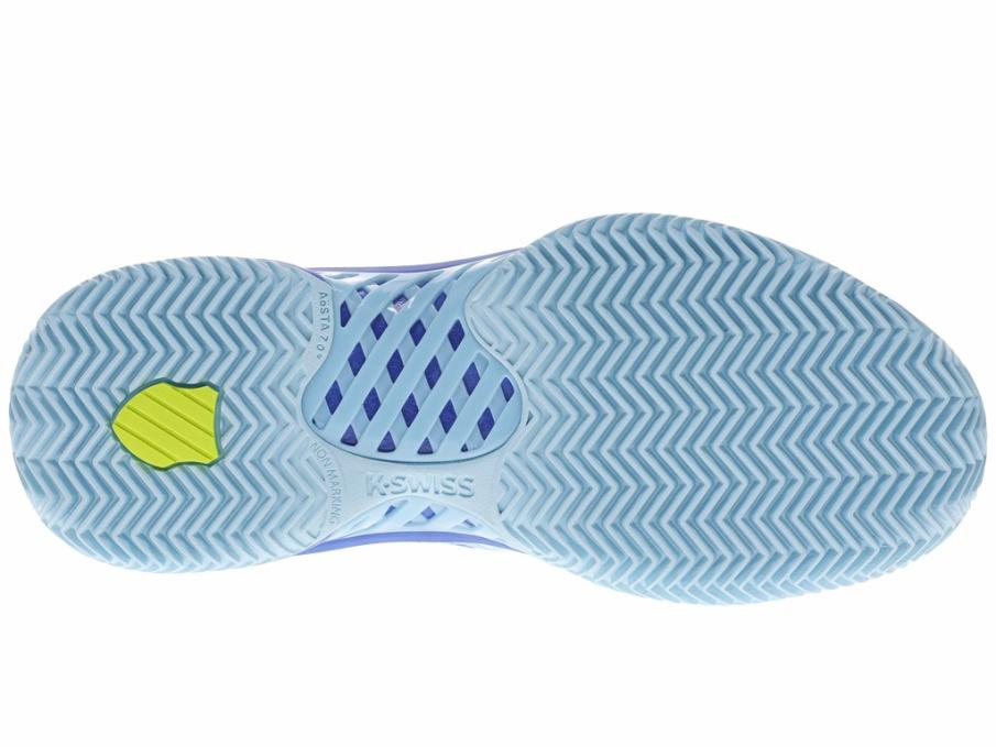 Women Padel | K-Swiss EXPRESS LIGHT 3 PADEL Blue Glow/dazzling Blue/evening Primrose