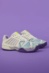 Women Padel | K-Swiss EXPRESS LIGHT 3 PADEL Snow White/purple Heart/evening Primrose