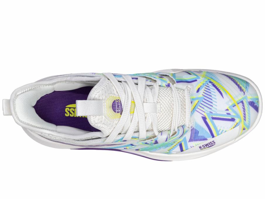 Women Padel | K-Swiss SPEEDTRAC PADEL Snow White/purple Heart/evening Primrose