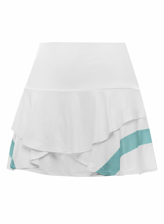 Women Skirts & Dresses | K-Swiss WAVE SKIRT-13" White/ Angel