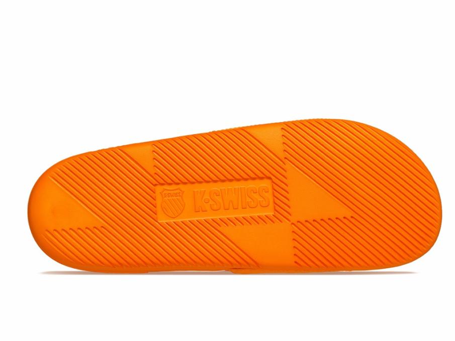 Women Slides & Sandals | K-Swiss SLIDE SANDAL X MCLAREN Papaya