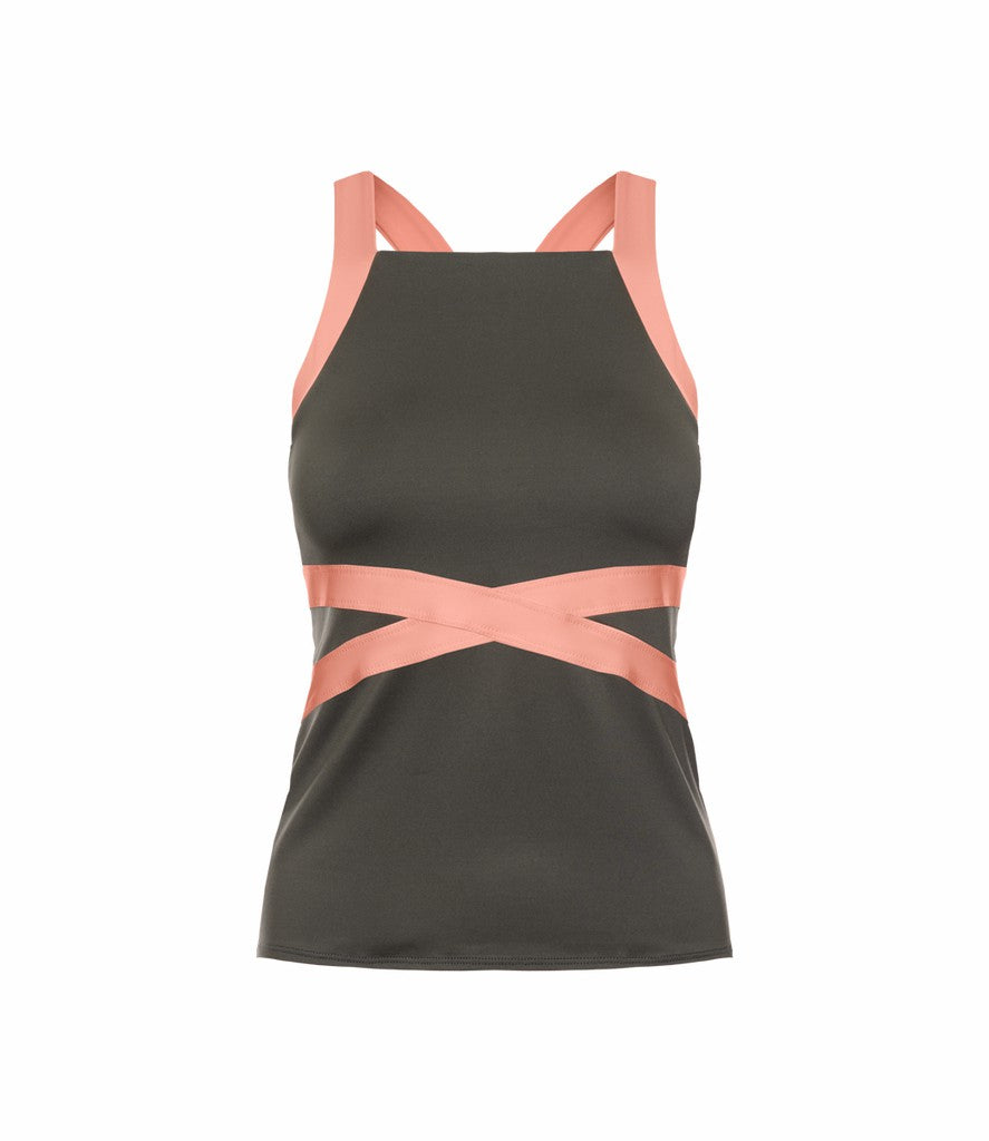 Women Tennis | K-Swiss CRISS-CROSS TANK Asphalt