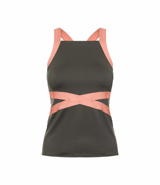 Women Tennis | K-Swiss CRISS-CROSS TANK Asphalt