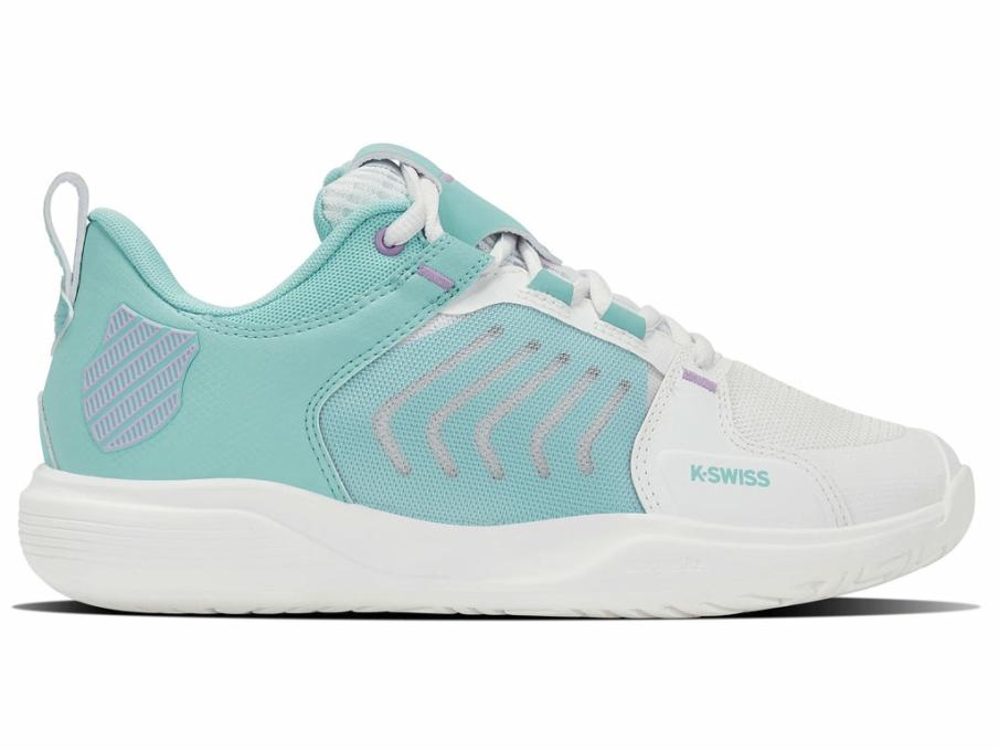 Women Tennis | K-Swiss ULTRASHOT TEAM Brilliant White/angel Blue/sheer Lilac