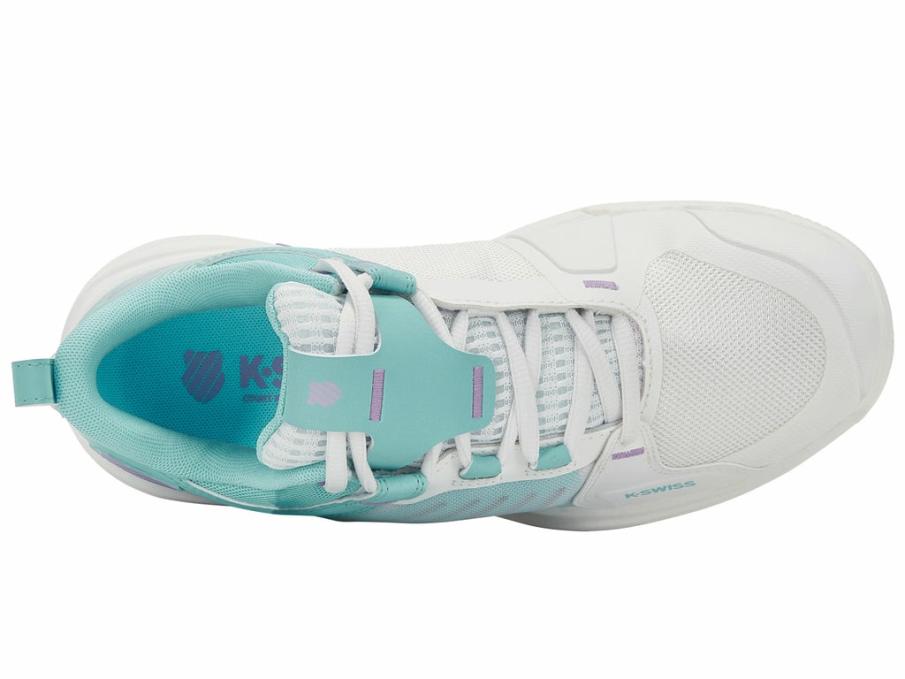 Women Tennis | K-Swiss ULTRASHOT TEAM Brilliant White/angel Blue/sheer Lilac