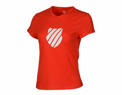 Women Tennis | K-Swiss WOMENS LOGO TEE Red