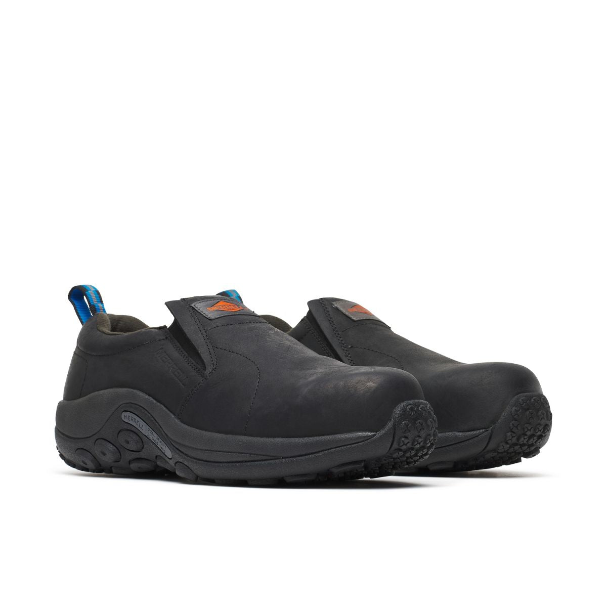 Merrell Mens Jungle Moc Leather Comp Toe Work Shoe Wide