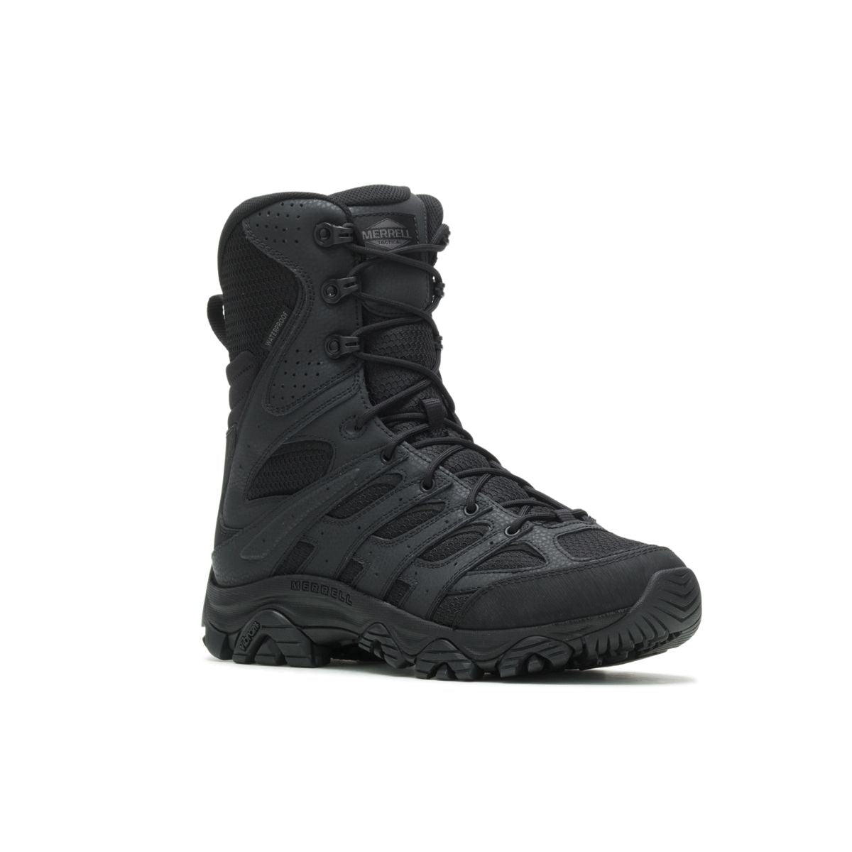 Merrell Men - Moab 3 8" Tactical Zip Waterproof Wide Width - Boots