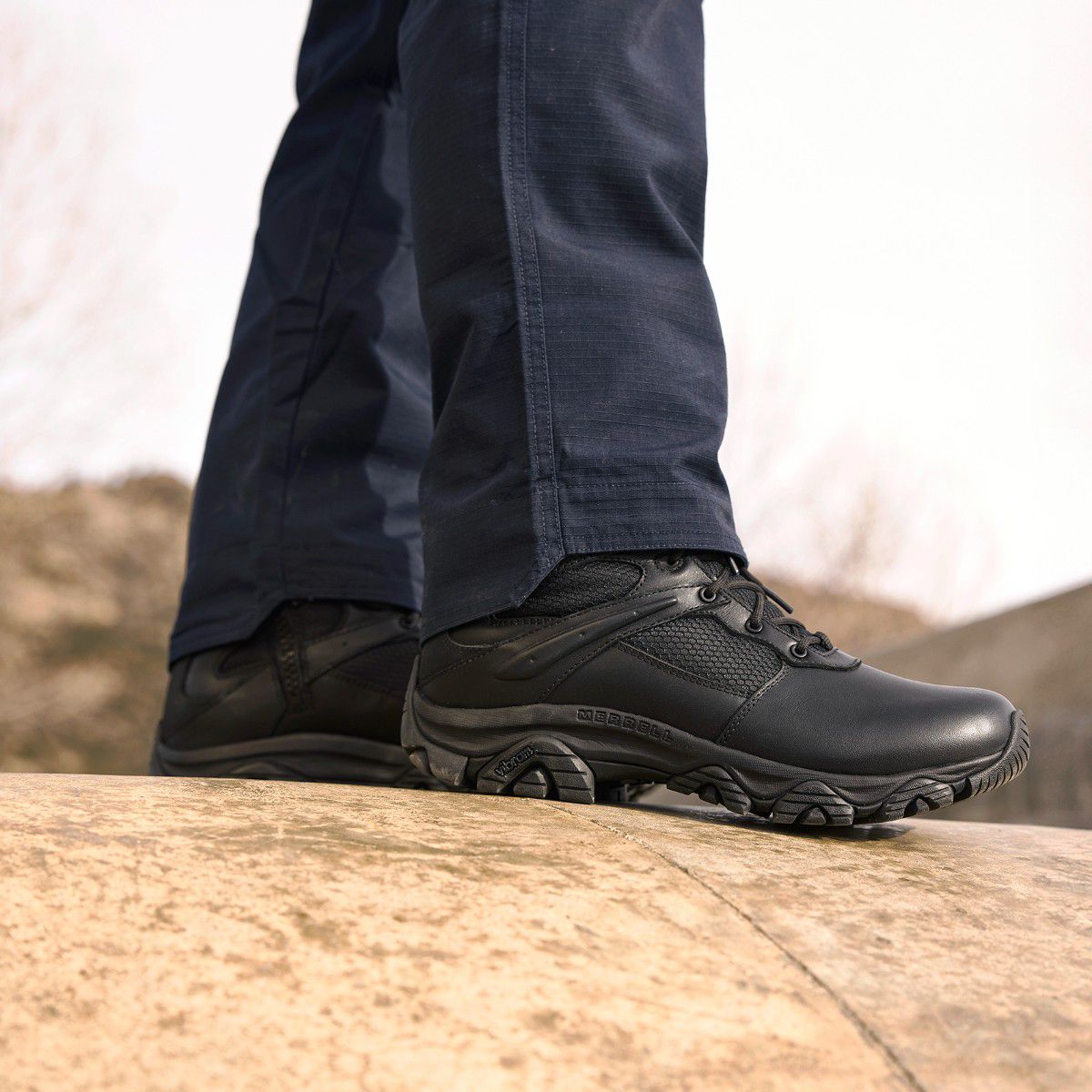 Merrell Men Moab 3 8" Tactical Zip Waterproof Wide Boots