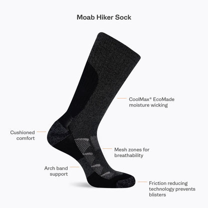 Merrell Moab Hiker Low Cut Sock - Socks