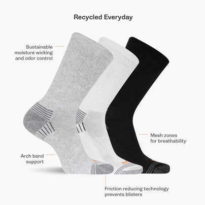 Merrell Recycled Low Cut Tab Sock 3 Pack - Socks