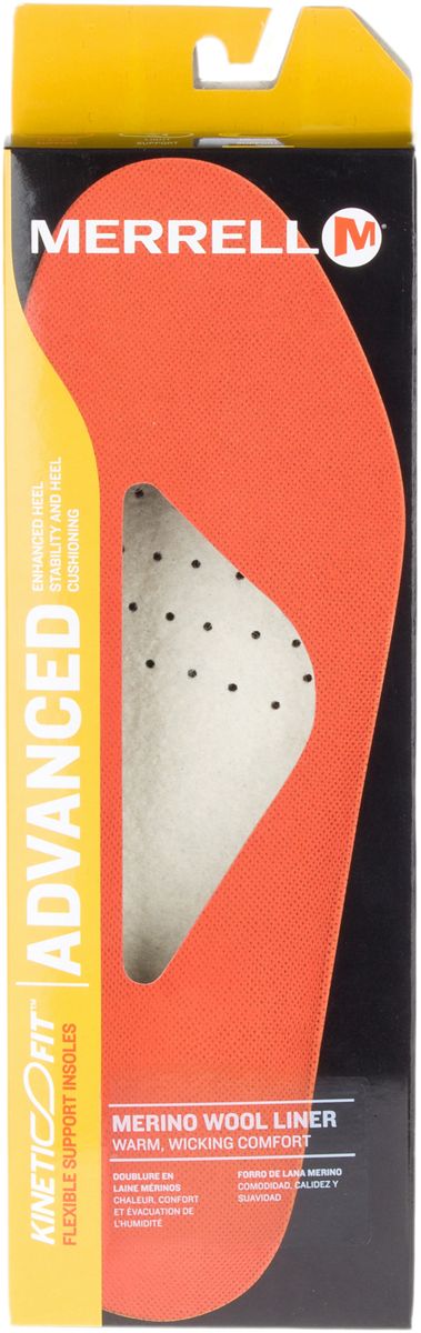 Merrell Women's Kinetic Fit Footbed Wide Width Insoles