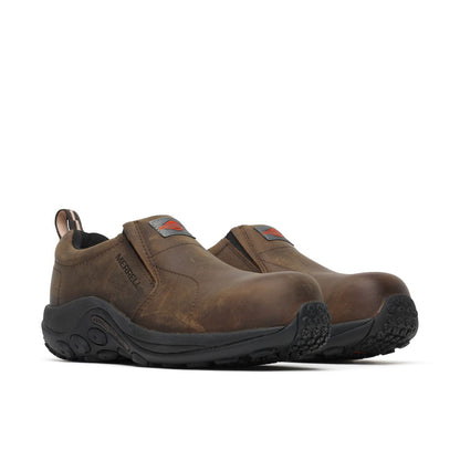Merrell Women Jungle Moc Leather Comp Toe Work Shoe