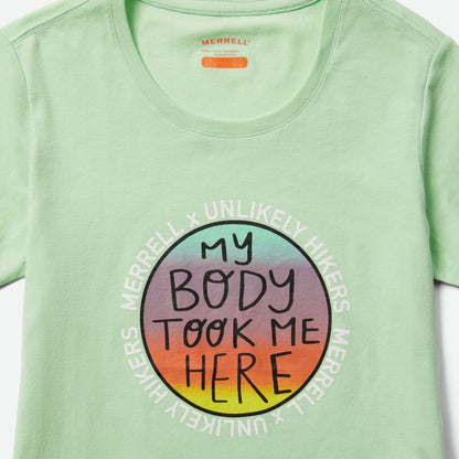 Merrell Women Unlikely Hikers X Merrell Short Sleeve Tee
