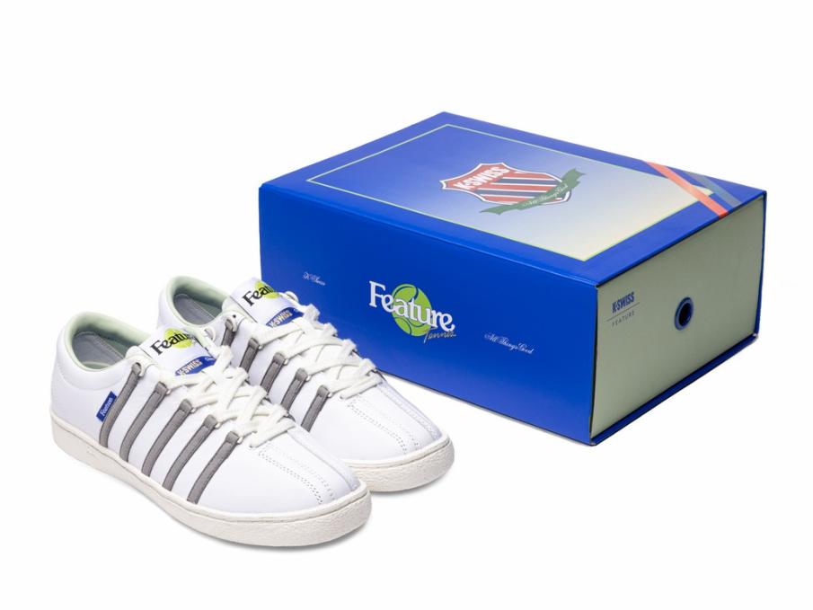 Kids Teens (8-16 Years) | K-Swiss CLASSIC 66 X FEATURE White/frost Grey/marshmallow