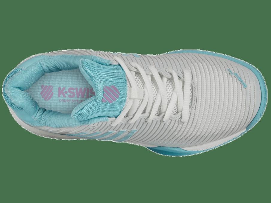 Kids Teens (8-16 Years) | K-Swiss HYPERCOURT EXPRESS 2 Brilliant White/angel Blue/sheer Lilac