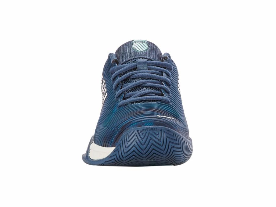 Kids Teens (8-16 Years) | K-Swiss HYPERCOURT EXPRESS 2 Indian Teal/star White/moonstruck