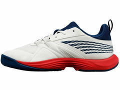 Kids Teens (8-16 Years) | K-Swiss SPEEDTRAC Blanc De Blanc/ Blue Opal /lollipop