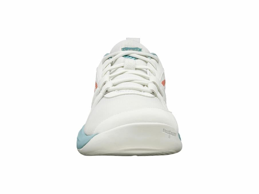 Kids Teens (8-16 Years) | K-Swiss SPEEDTRAC Blanc De Blanc/nile Blue/desert Flower