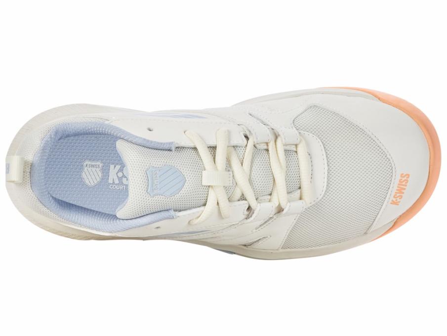 Kids Teens (8-16 Years) | K-Swiss SPEEDTRAC Star White/white Onyx/peach Fuzz