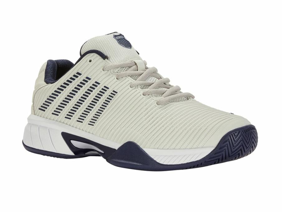 Kids Tennis | K-Swiss HYPERCOURT EXPRESS 2 Gray/wht/peacoat