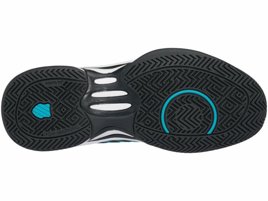 Kids Tennis | K-Swiss HYPERCOURT EXPRESS 2 Gray/wht/peacoat