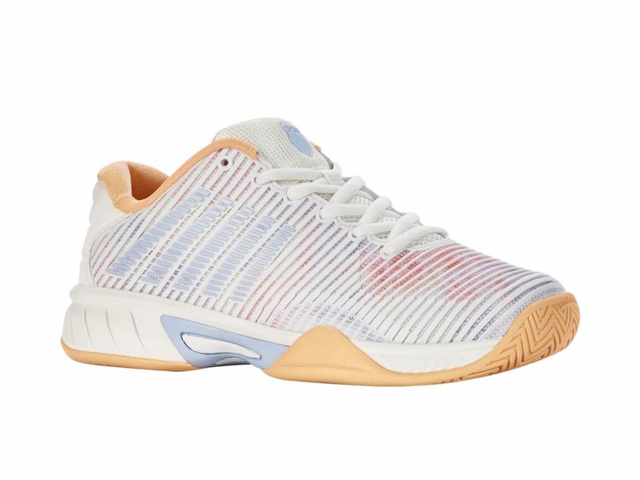Kids Tennis | K-Swiss HYPERCOURT EXPRESS 2 Star White/peach Fuzz/heather
