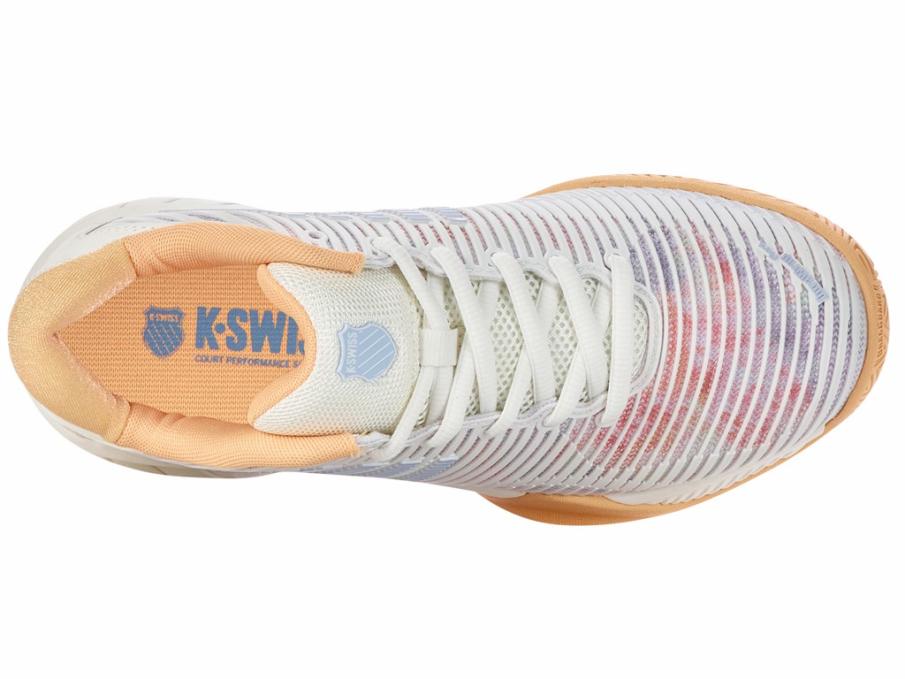 Kids Tennis | K-Swiss HYPERCOURT EXPRESS 2 Star White/peach Fuzz/heather