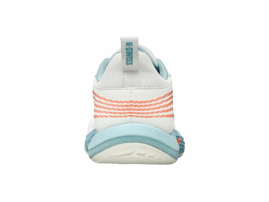 Kids Tennis | K-Swiss SPEEDTRAC Blanc De Blanc/nile Blue/desert Flower