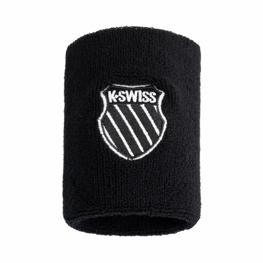Men Accessories | K-Swiss UNISEX COURT DOUBLE WRISTBAND Black