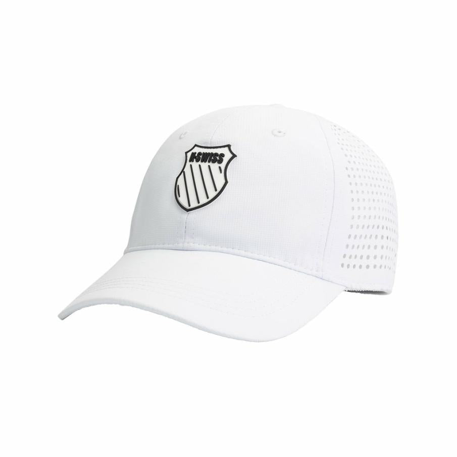 Men Hats &amp; Headwear | K-Swiss UNISEX MESH COURT HAT White