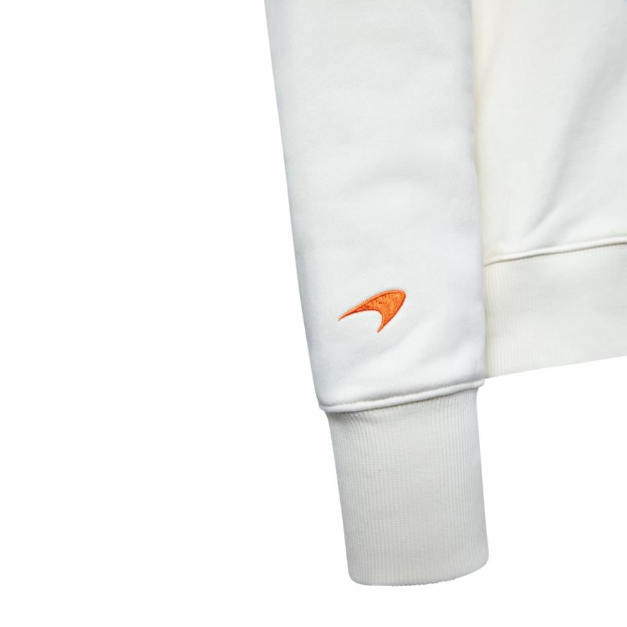 Men Jackets &amp; Hoodies | K-Swiss HERITAGE MCLAREN X K-SWISS HOODIE White