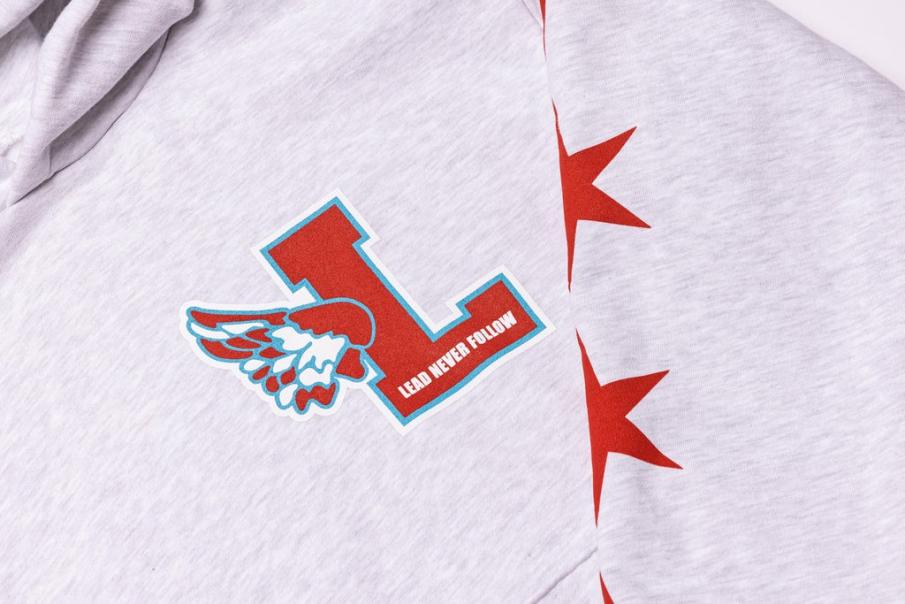 Men Jackets &amp; Hoodies | K-Swiss LEADERS X K-SWISS WARM UP HOODIE Heather Grey