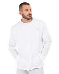 Men Jackets &amp; Hoodies | K-Swiss SHIELD JACKET White