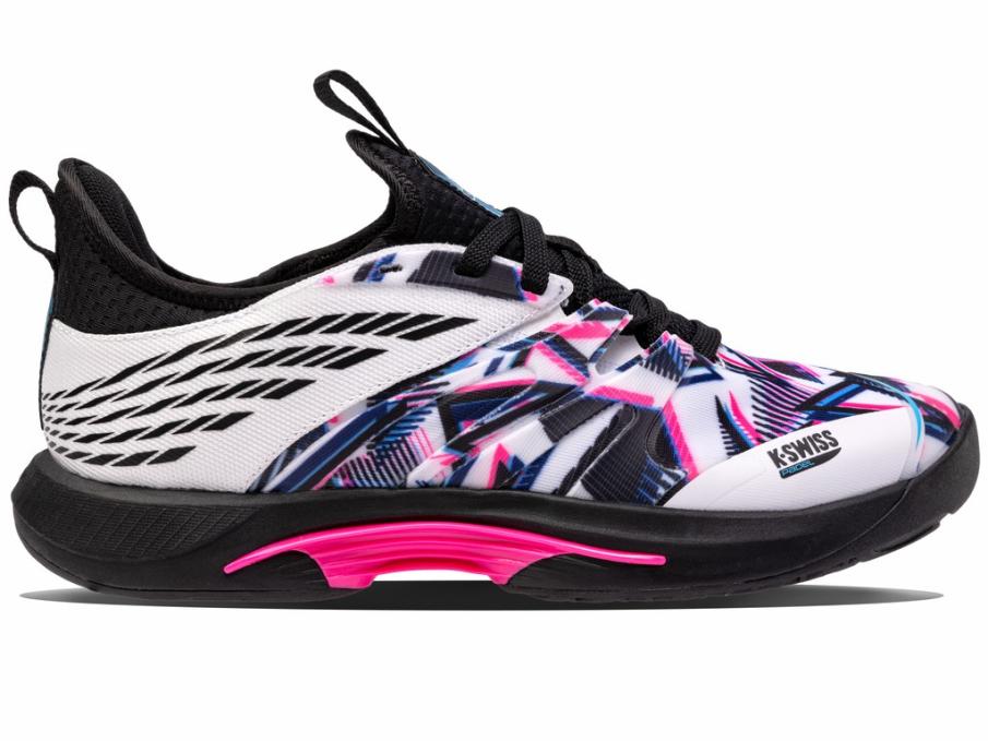 Men Padel | K-Swiss SPEEDTRAC PADEL White/black/neon Pink