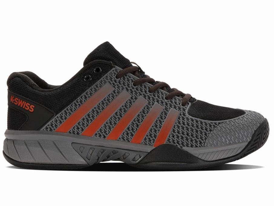 Men Pickleball | K-Swiss EXPRESS LIGHT PICKLEBALL Steel Gray/jet Black/spicy Orange