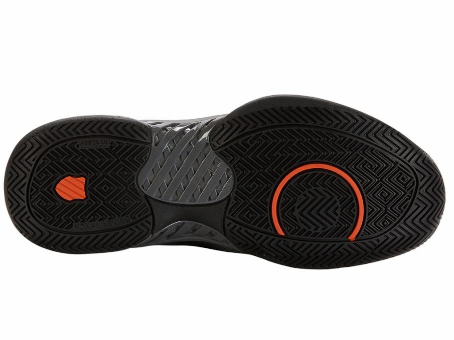 Men Pickleball | K-Swiss EXPRESS LIGHT PICKLEBALL Steel Gray/jet Black/spicy Orange