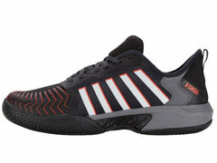Men Pickleball | K-Swiss PICKLEBALL SUPREME Jet Black/steel Gray/spicy Orange